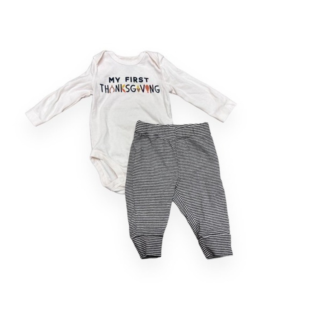 ⭐️ Carter's 'My First Thanksgiving' Two-Piece Infant Set